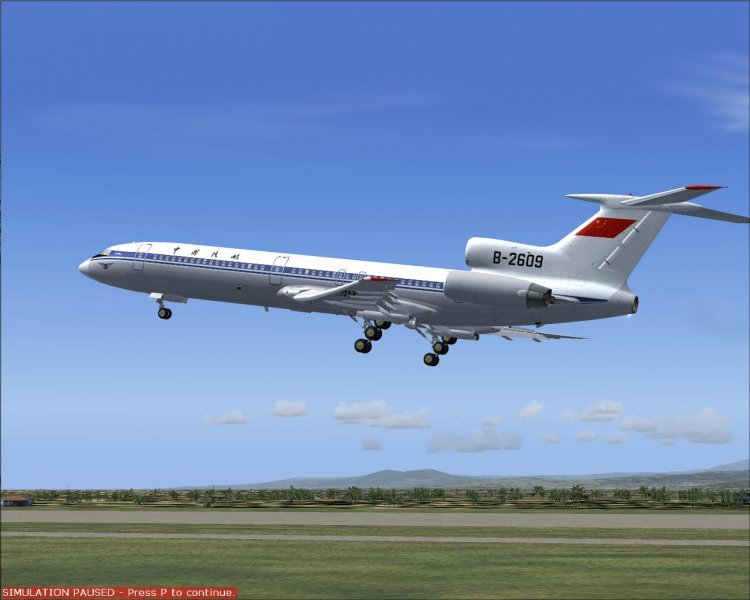pt-tu-154m中国民航(caac)涂装