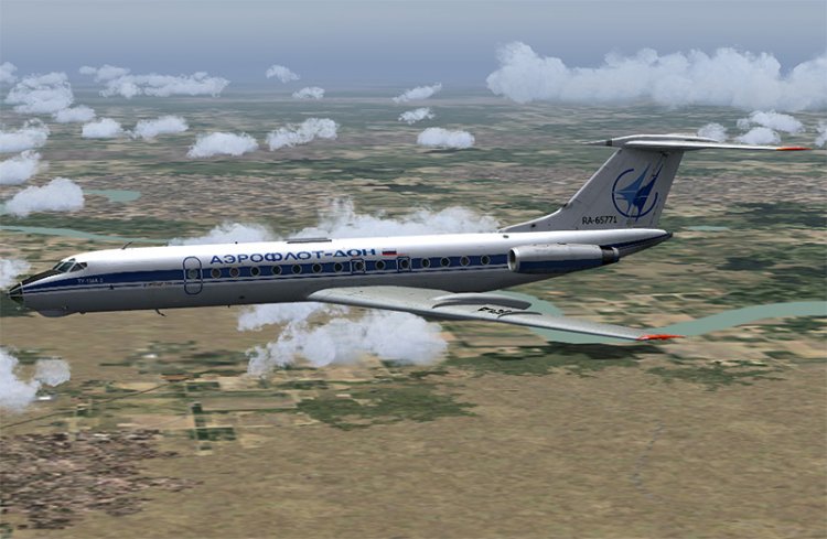 ➀ 1/200 アエロフロート ツポレフ Tu-134A-3 RA-65770（Tupolev