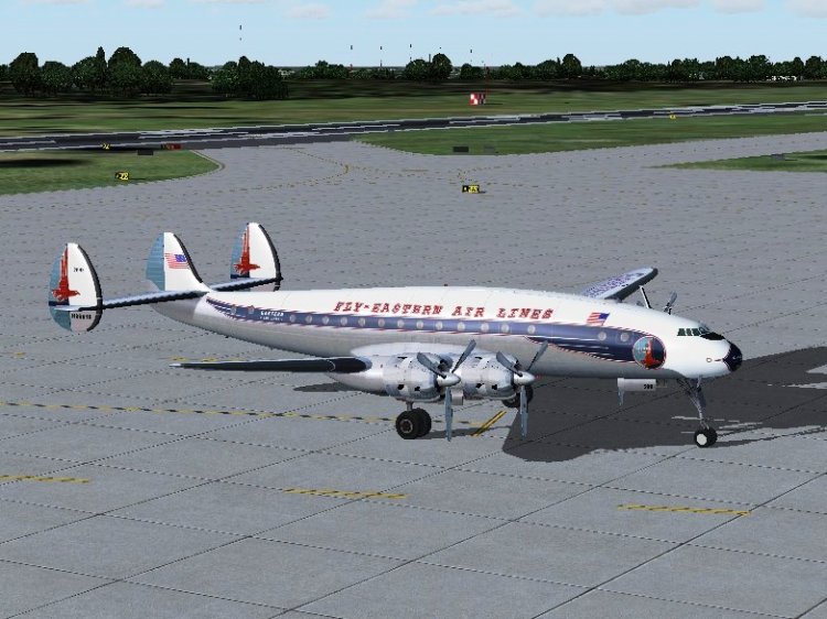 Lockheed Constellation L-049/L-749 Eastern Air Lines N86516 - FS2004 ...