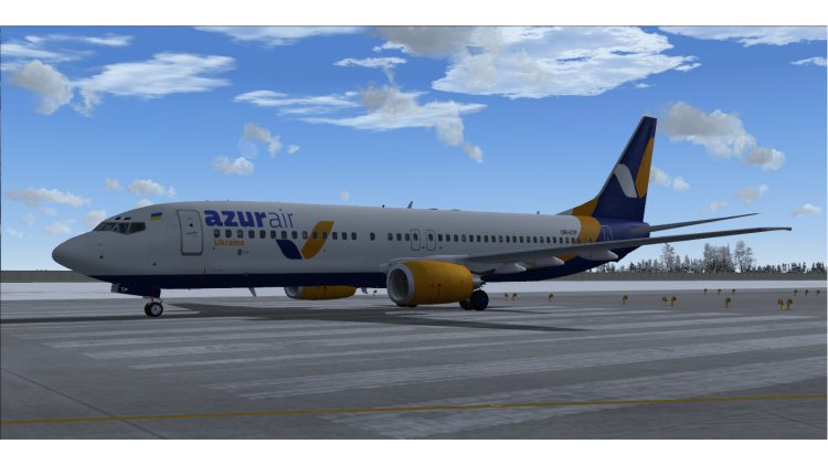 Boeing 737-800 - Azur Air Ukraine - FS2004 Aircraft Liveries and ...