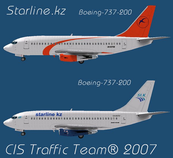 Боинг 737 200 схема