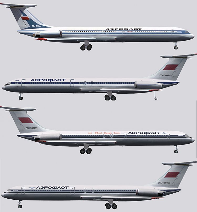 Ил 62 чертеж