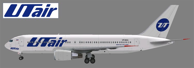 Boeing 767 utair схема салона AI Aardvark Boeing 767-200 UTair VP-BAG - FS2004 AI Traffic Aircrafts - Avsim.su