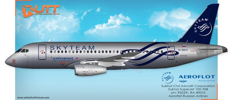 Sukhoi superjet 100 аэрофлот схема