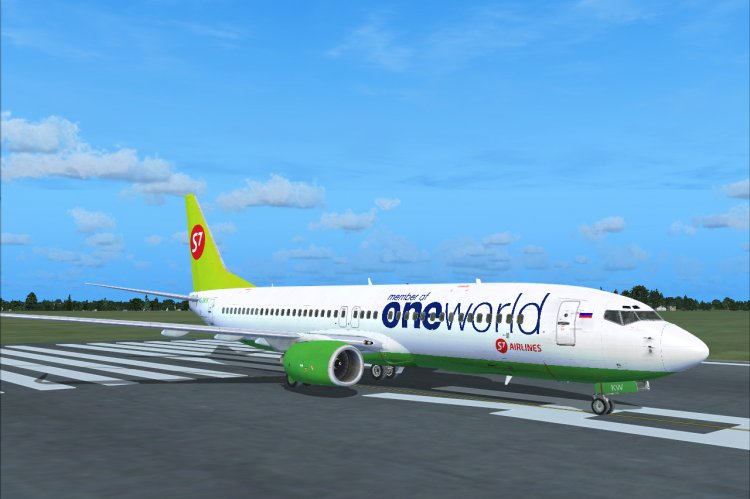 Pmdg 737 800. S7 Level up 737