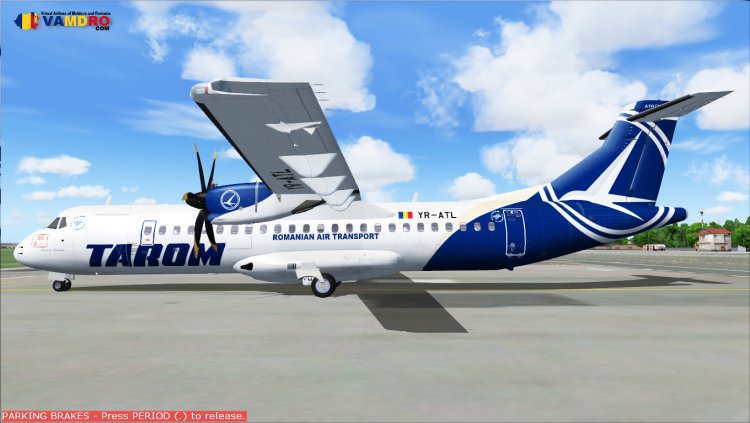 Files - Flight 1 ATR72-500 (600) YR-ATM TAROM - Avsim.Su